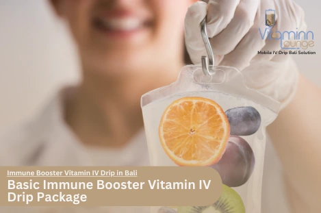 Basic Immune Booster Vitamin IV Drip Package - Vitaminn Lounge