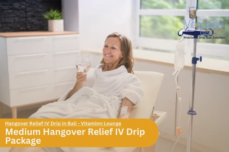 Medium Hangover Relief IV Drip Package - Vitaminn Lounge