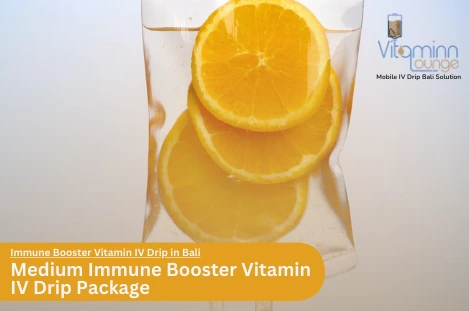 Medium Immune Booster Vitamin IV Drip Package - Vitaminn Lounge